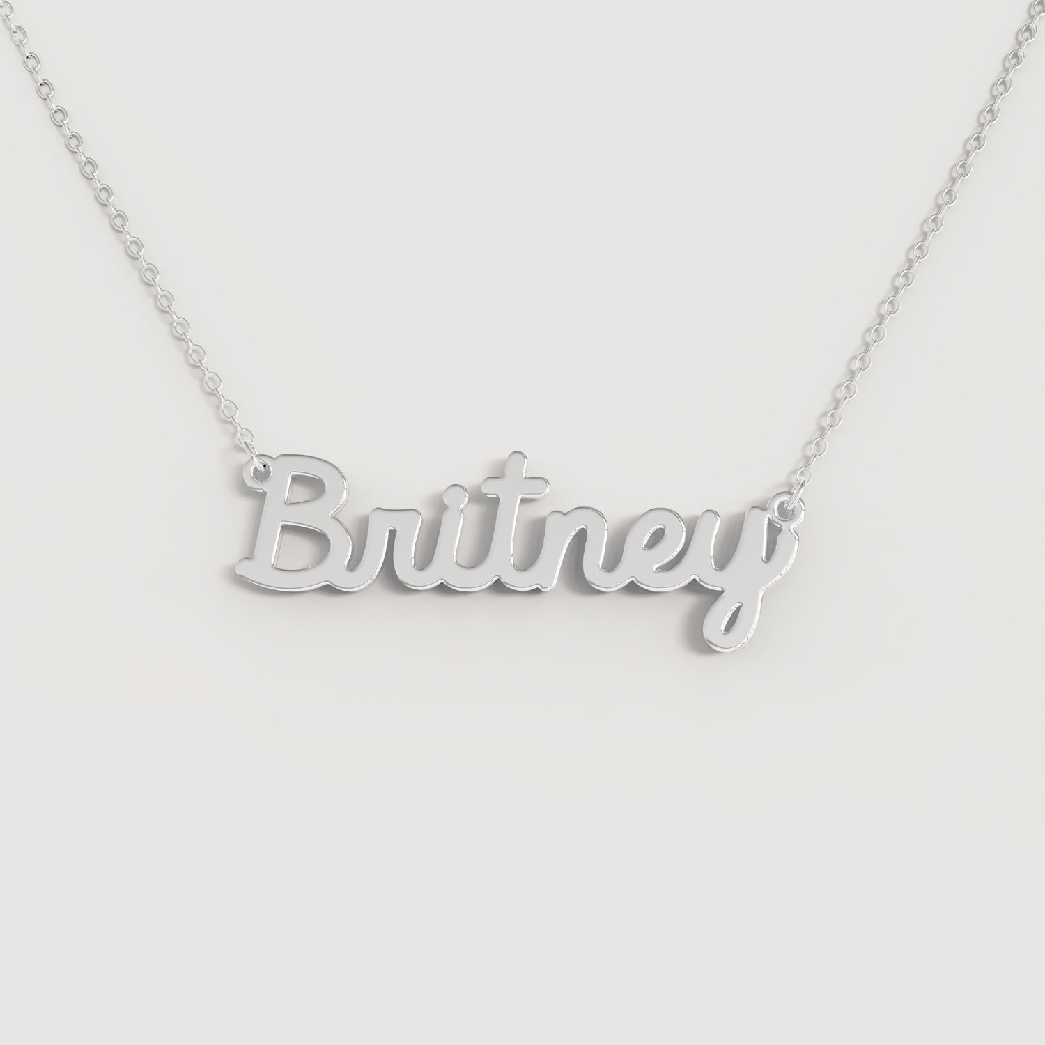 Collana Nome BRITNEY DOODLE