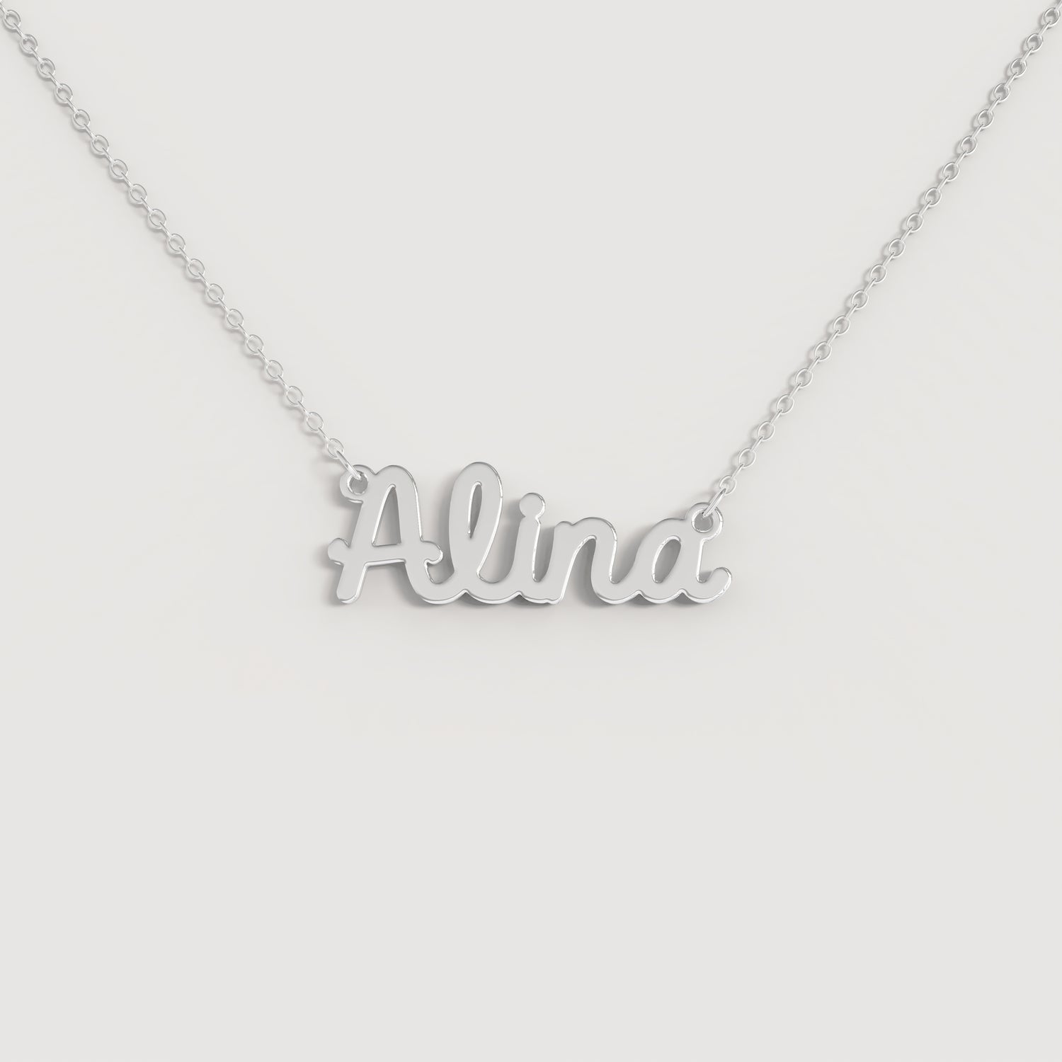 Collana Nome ALINA DOODLE