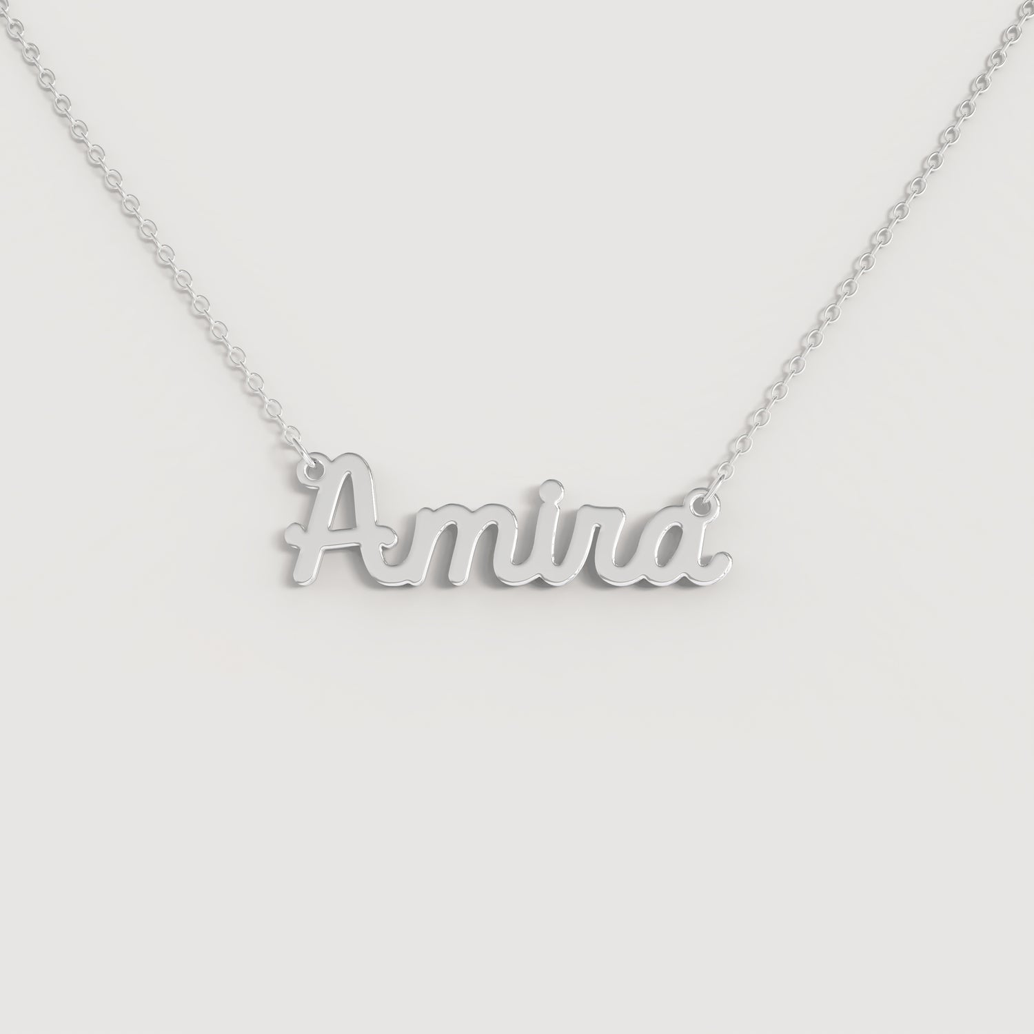 Collana Nome AMIRA DOODLE