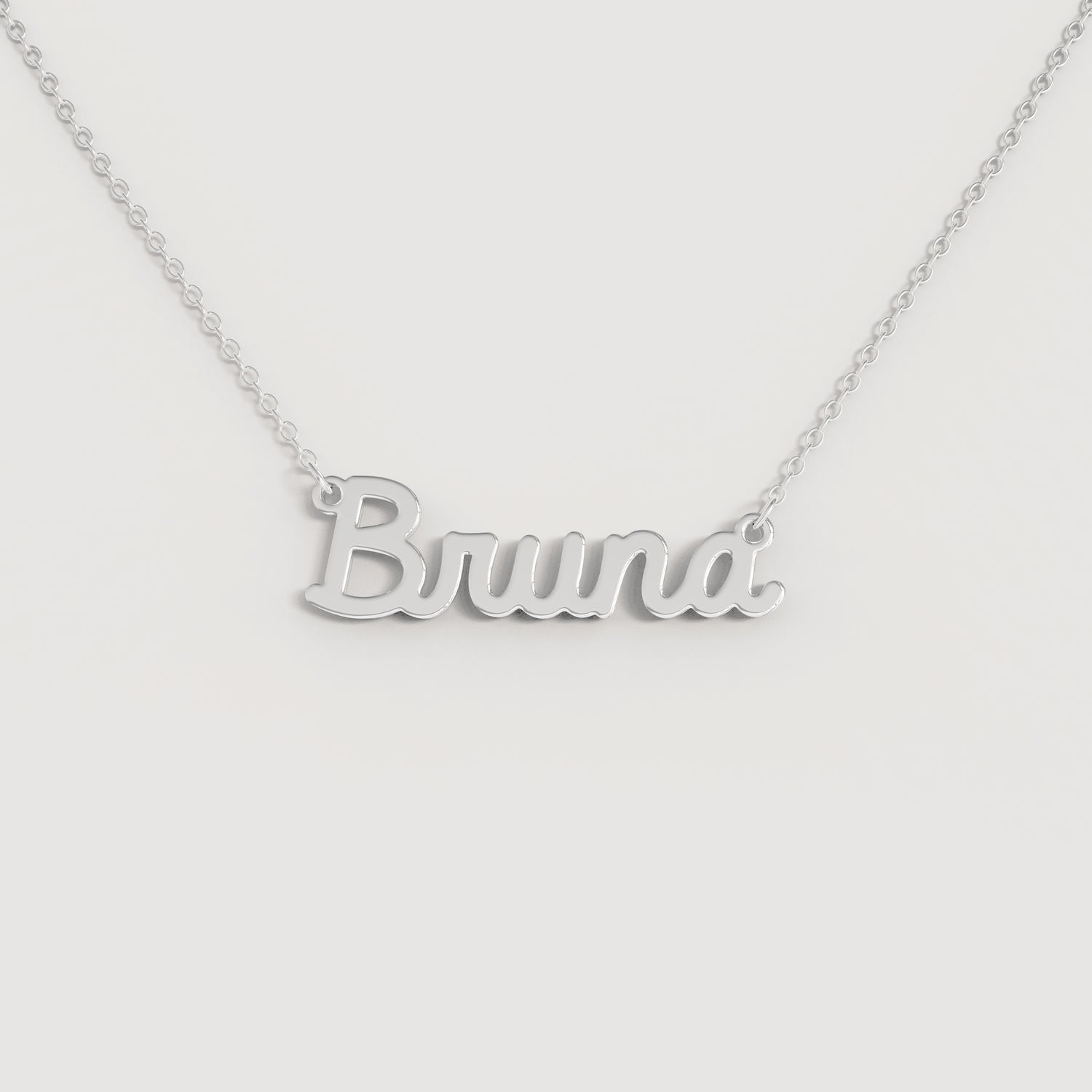 Collana Nome BRUNA DOODLE