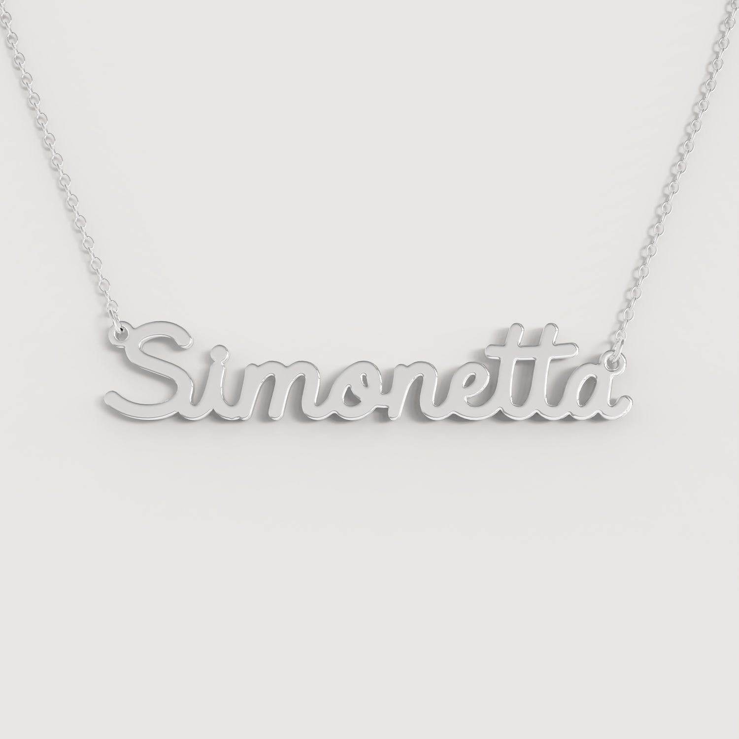 Collana Nome SIMONETTA DOODLE