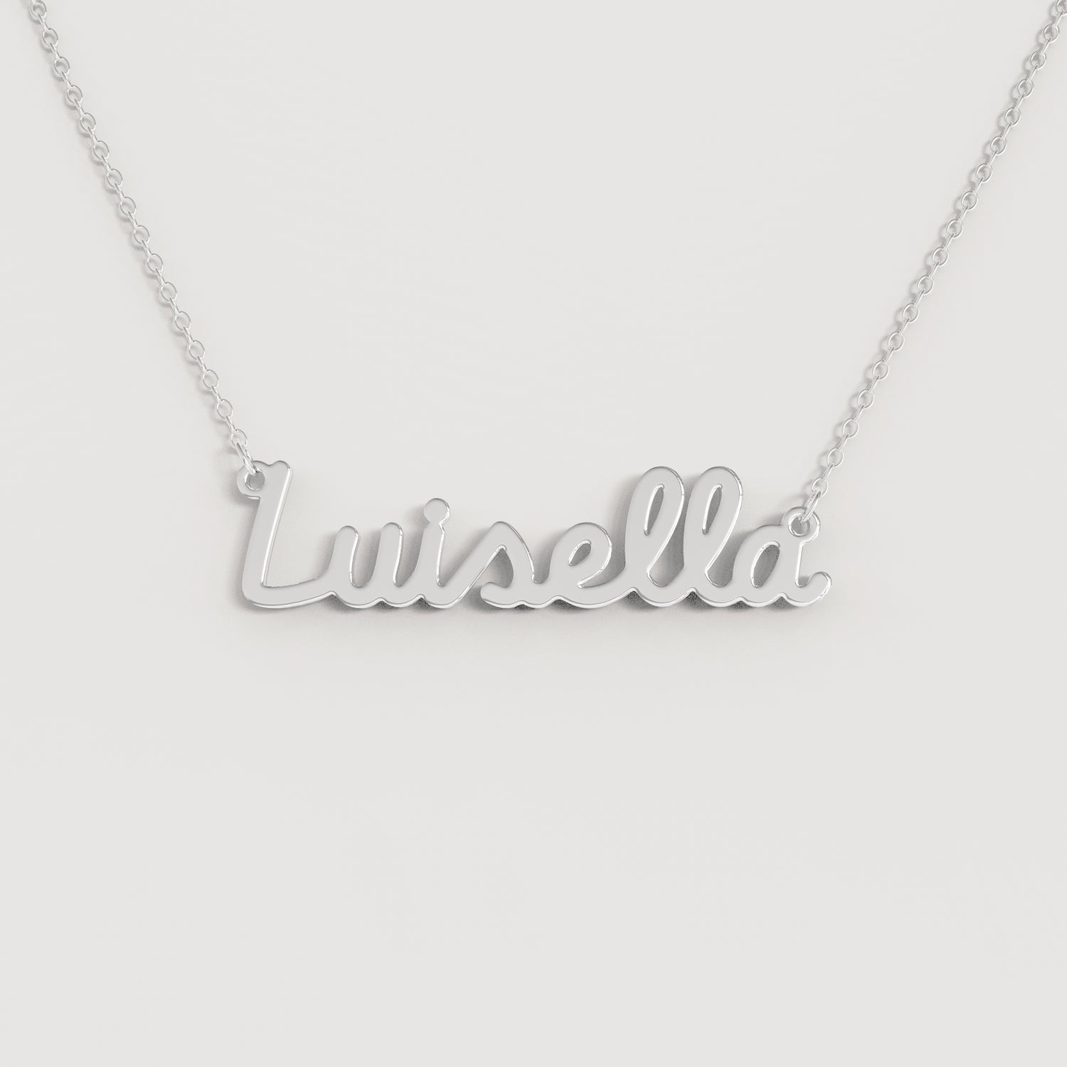 Collana Nome LUISELLA DOODLE
