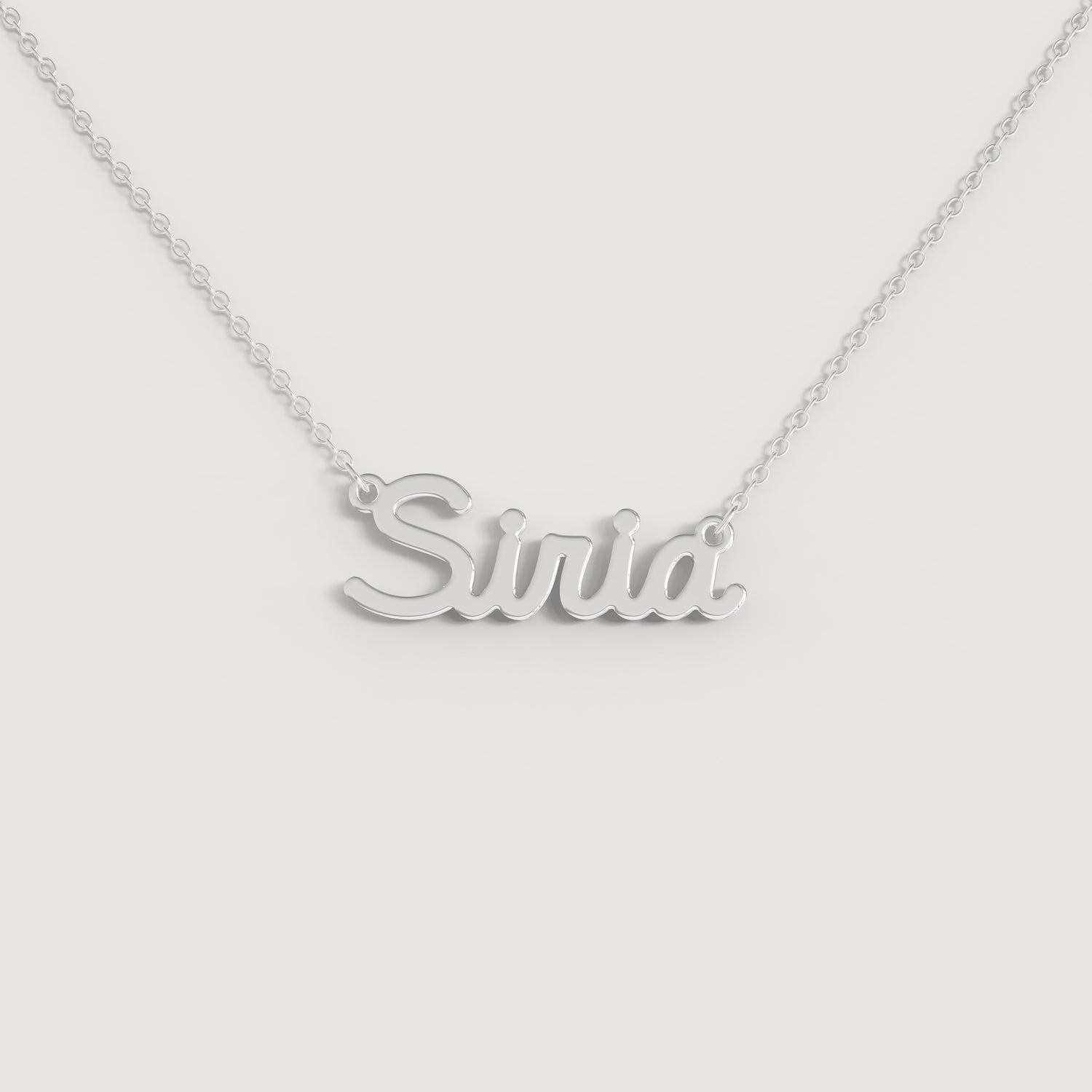 Collana Nome SIRIA DOODLE