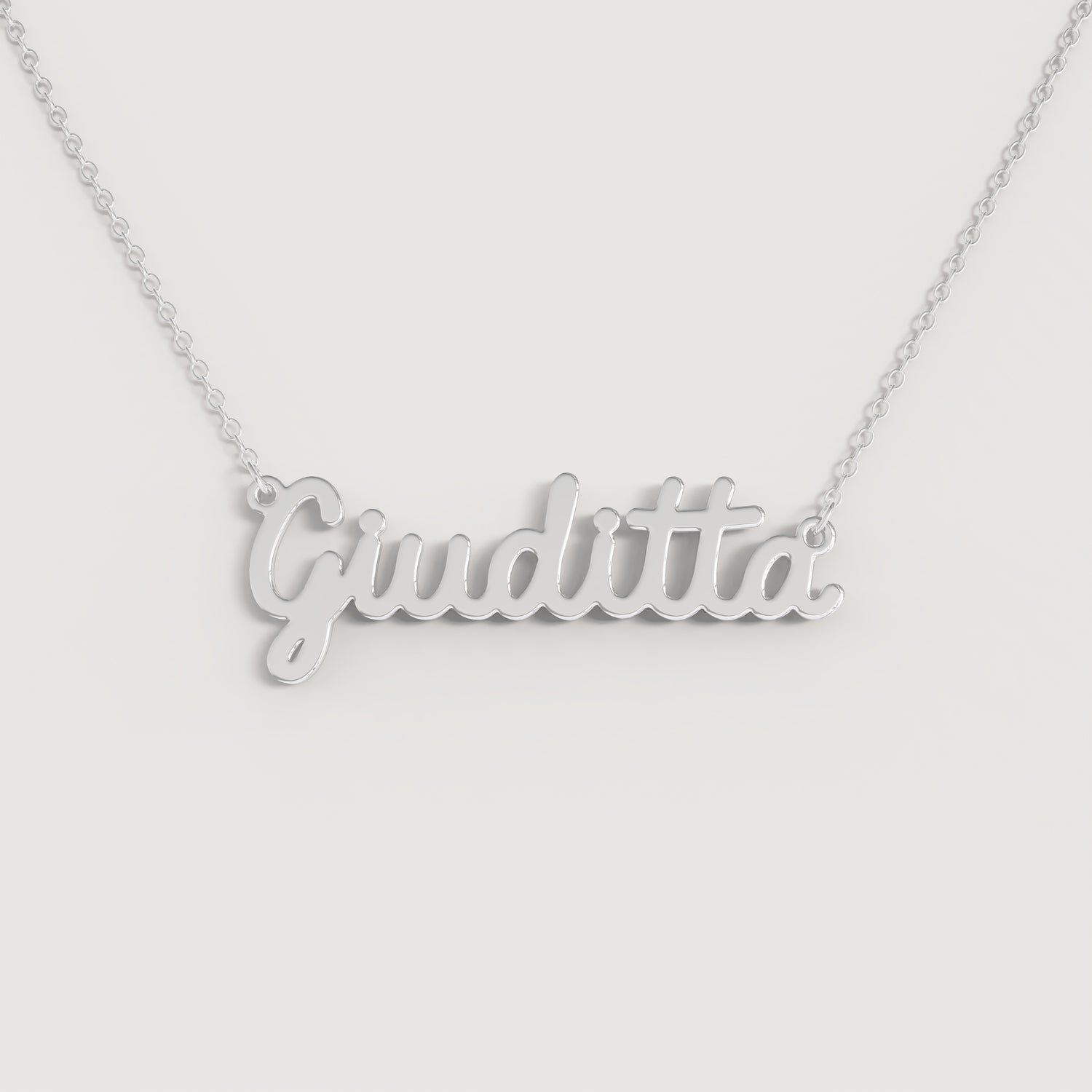 Collana Nome GIUDITTA DOODLE