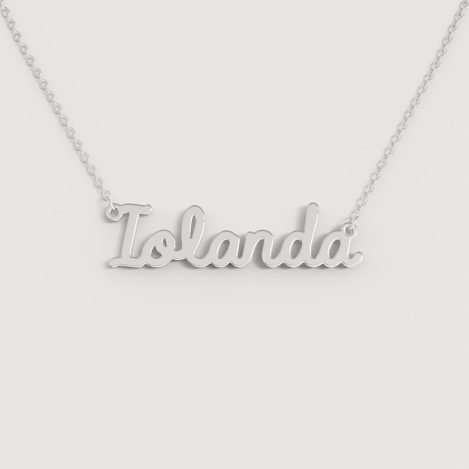 Collana Nome IOLANDA DOODLE