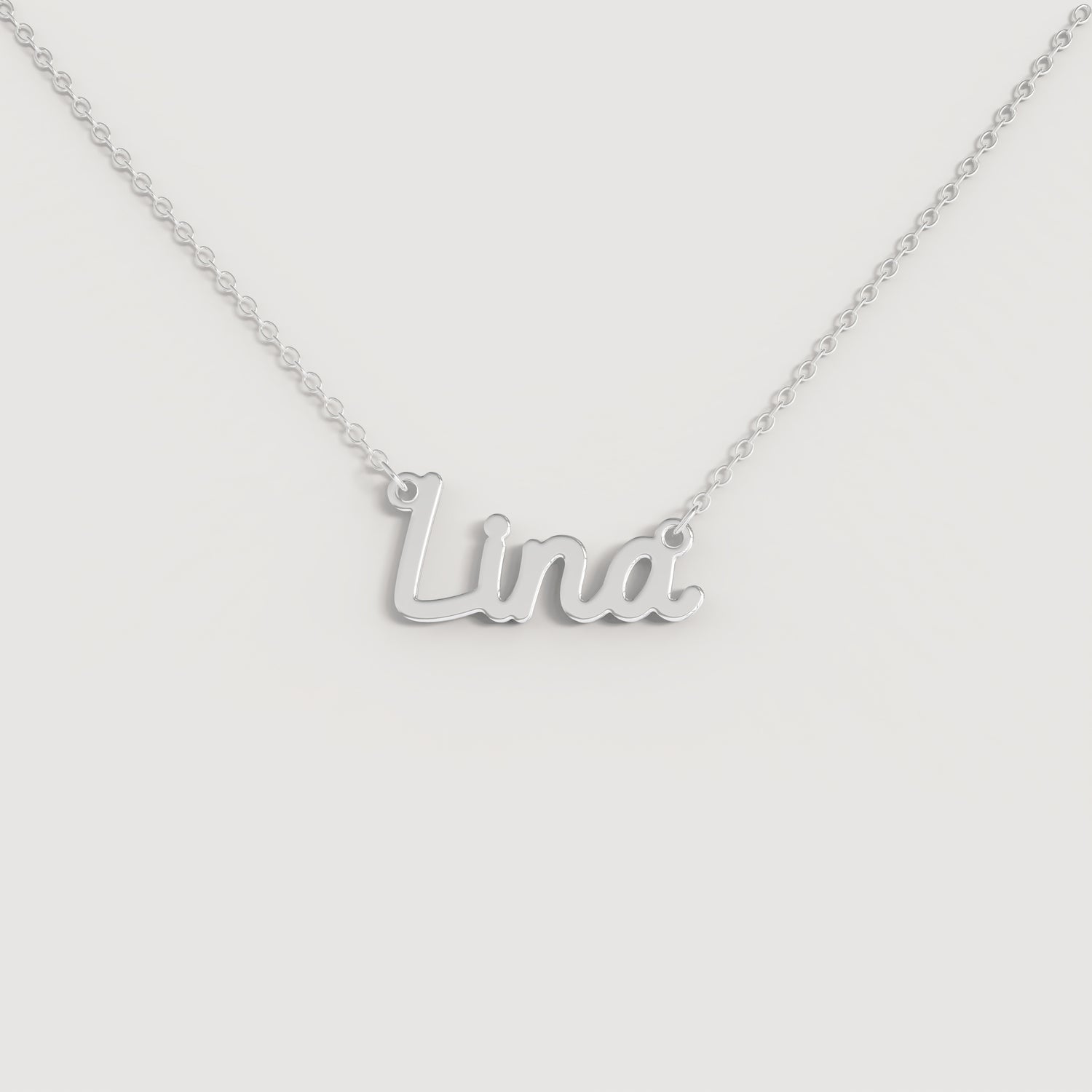 Collana Nome LINA DOODLE
