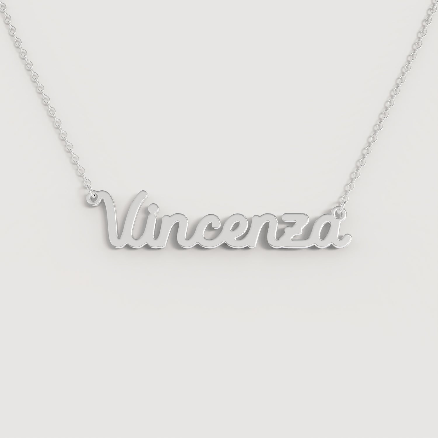 Collana Nome VINCENZA DOODLE