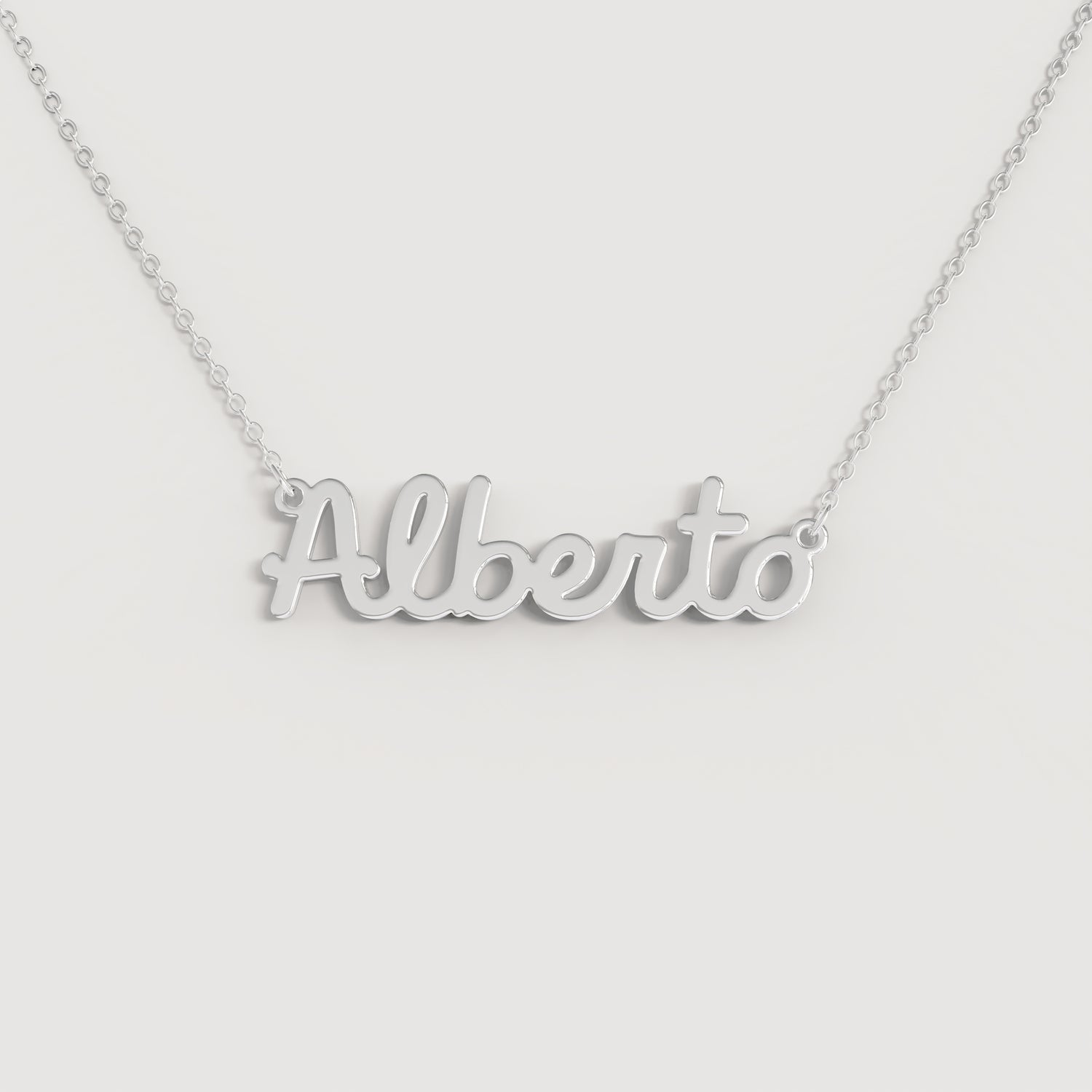 Collana Nome ALBERTO DOODLE