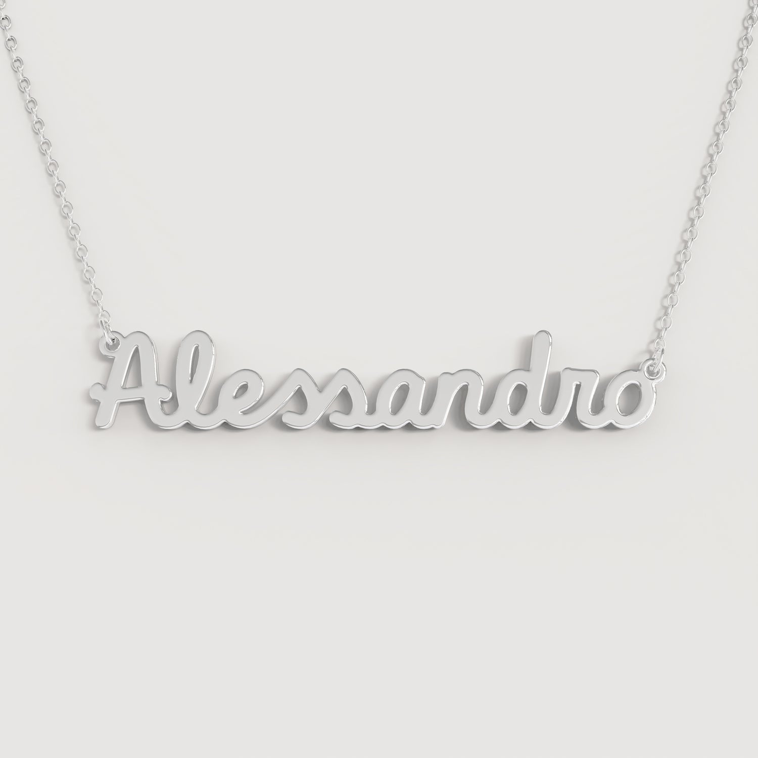 Collana Nome ALESSANDRO DOODLE