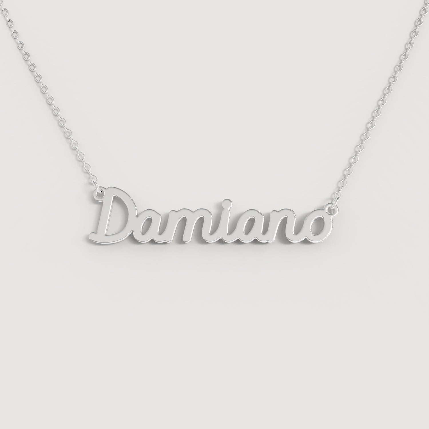 Collana Nome DAMIANO DOODLE