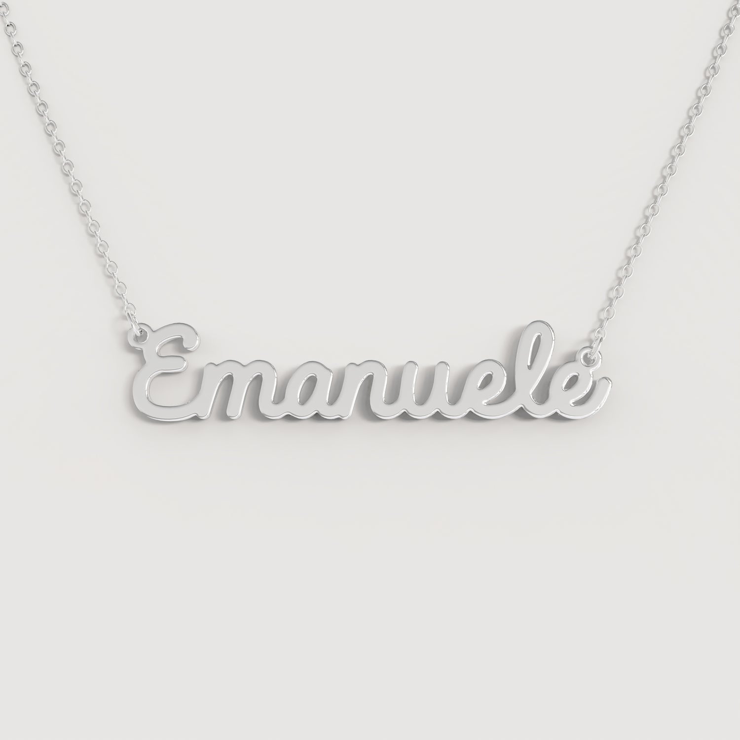 Collana Nome EMANUELE DOODLE