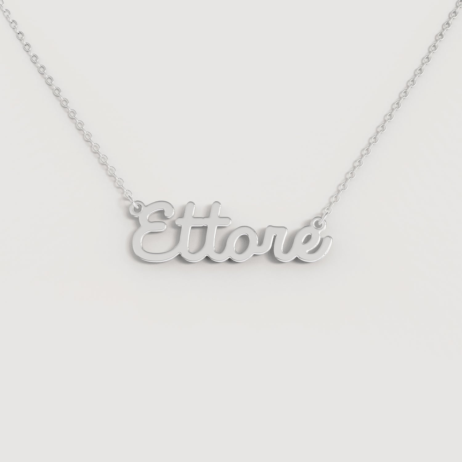 Collana Nome ETTORE DOODLE
