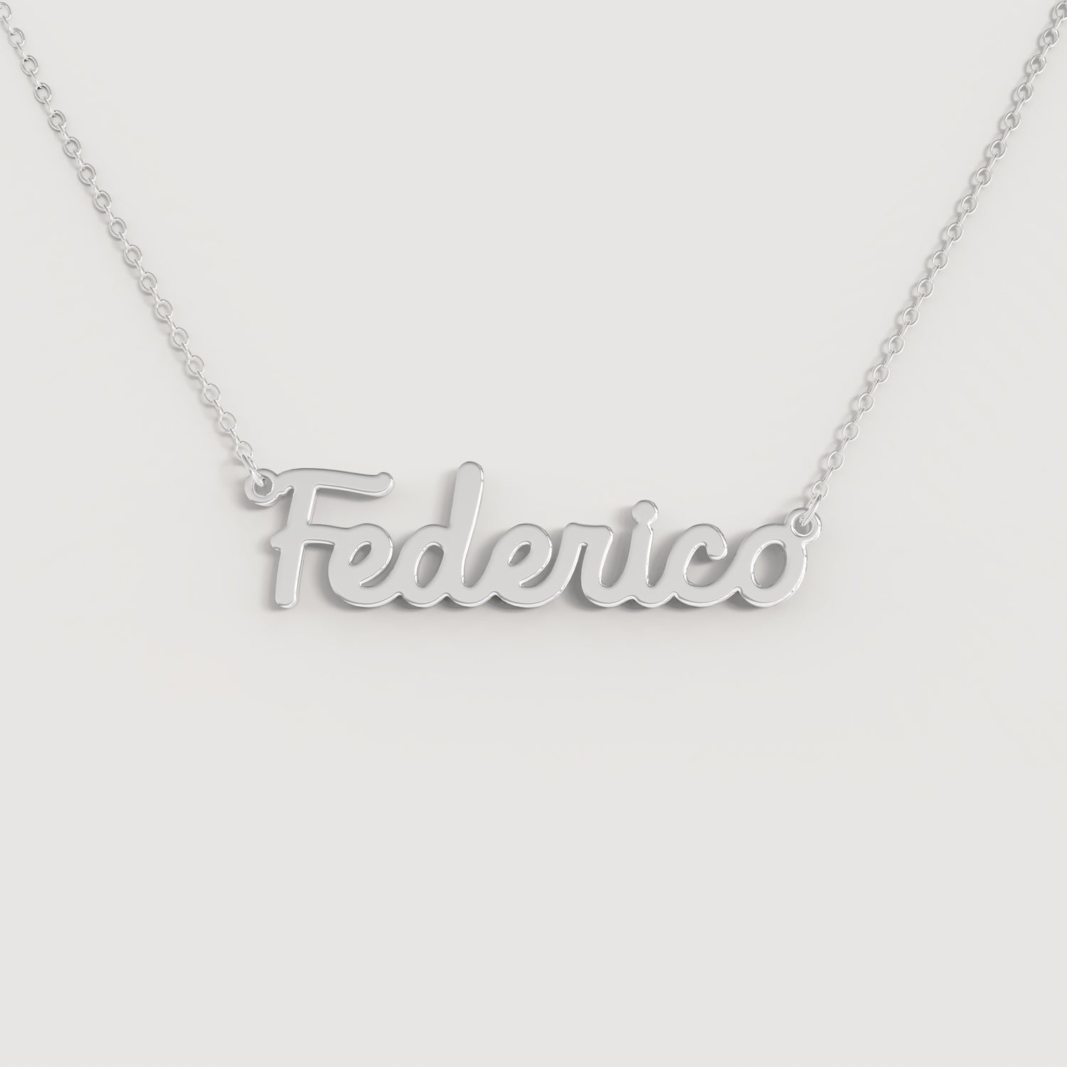 Collana Nome FEDERICO DOODLE