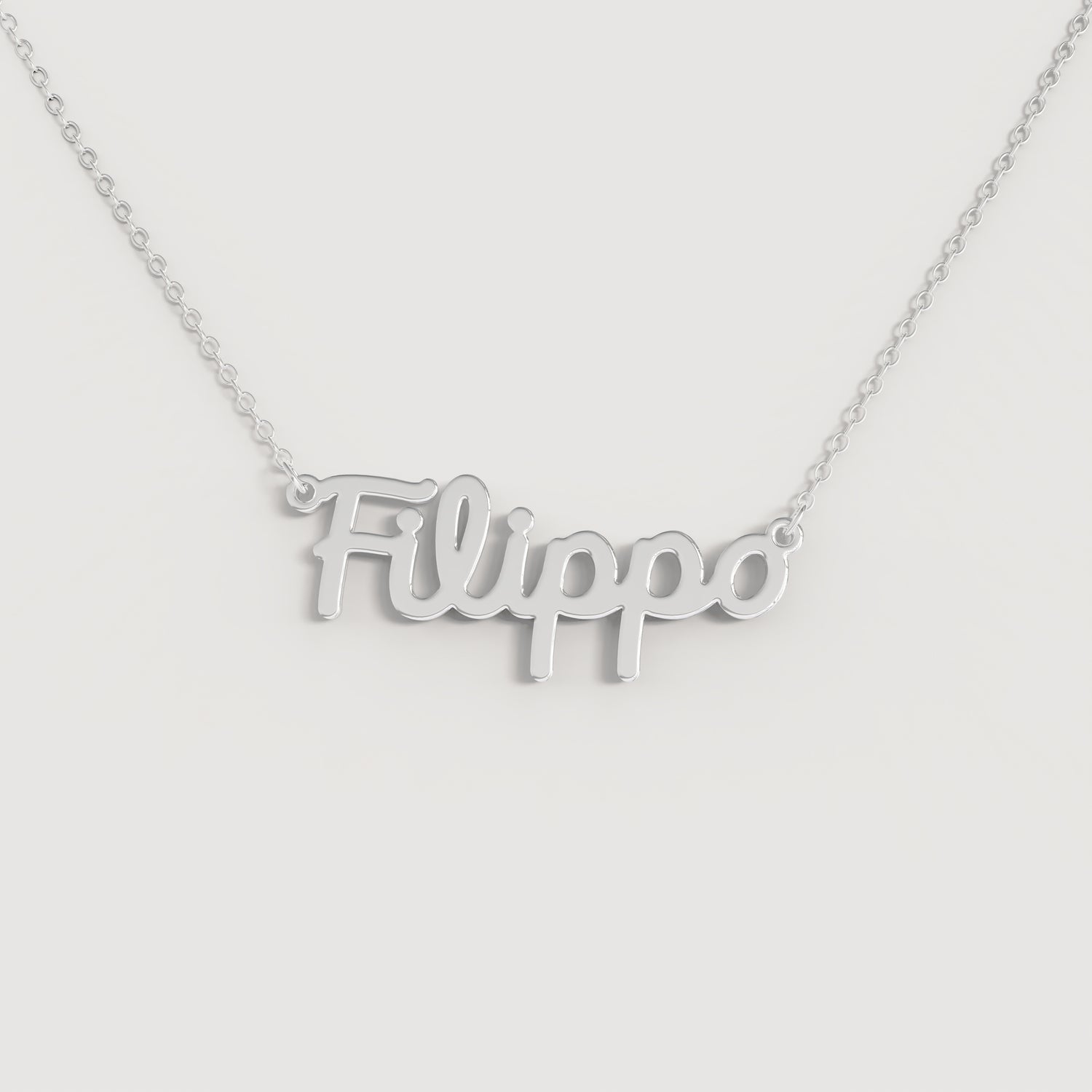 Collana Nome FILIPPO DOODLE