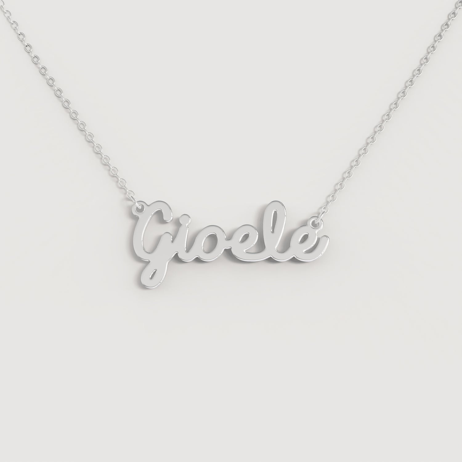 Collana Nome GIOELE DOODLE
