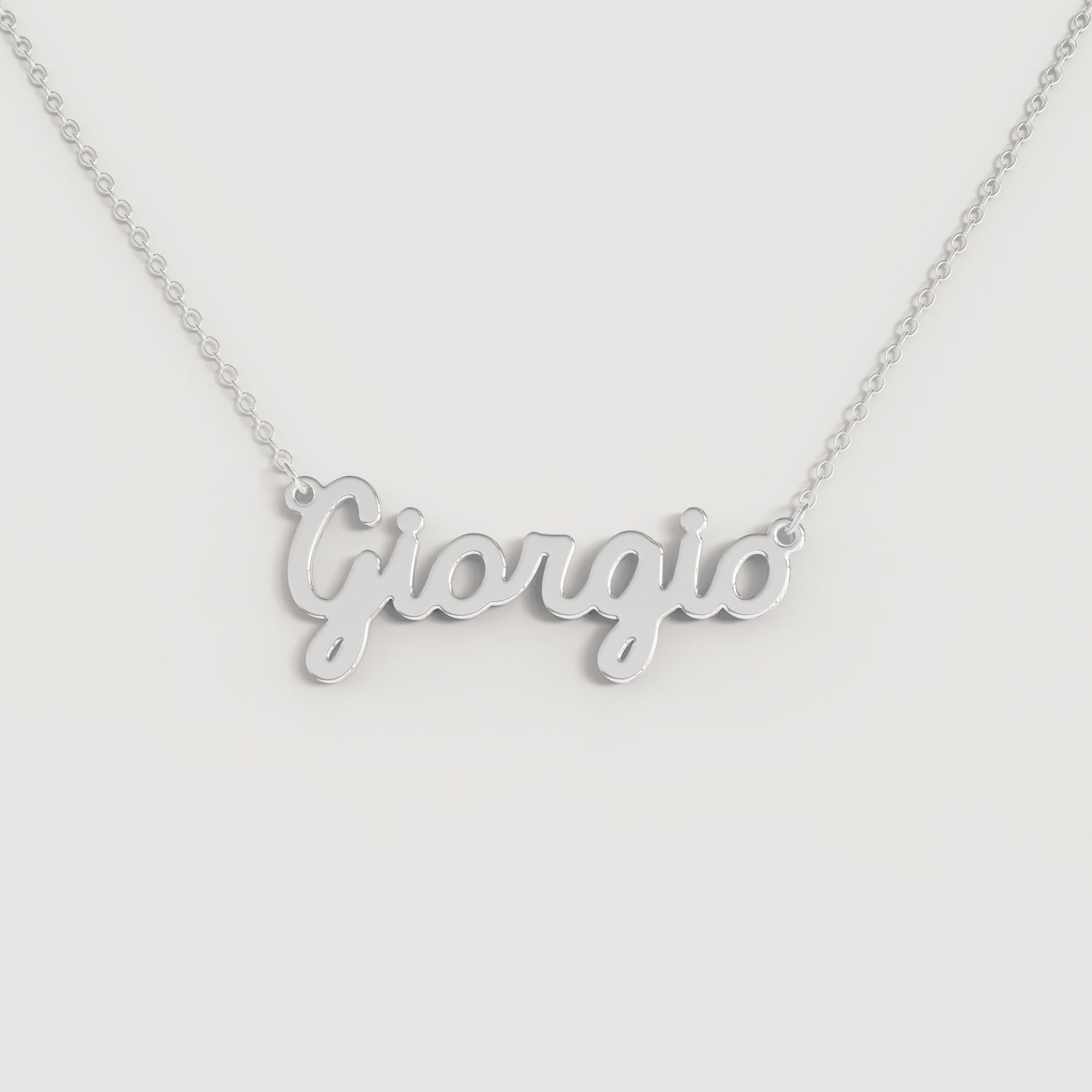 Collana Nome GIORGIO DOODLE