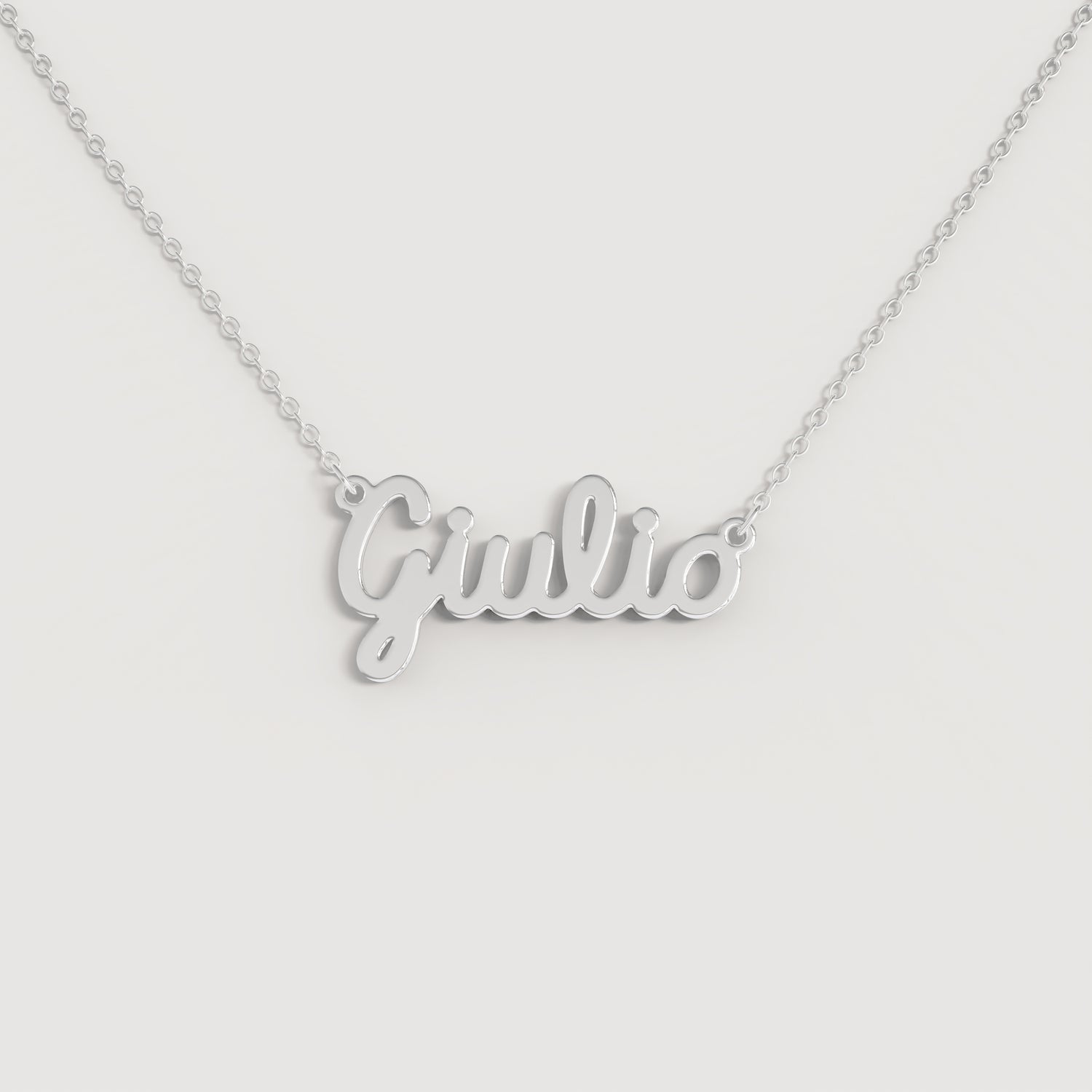Collana Nome GIULIO DOODLE