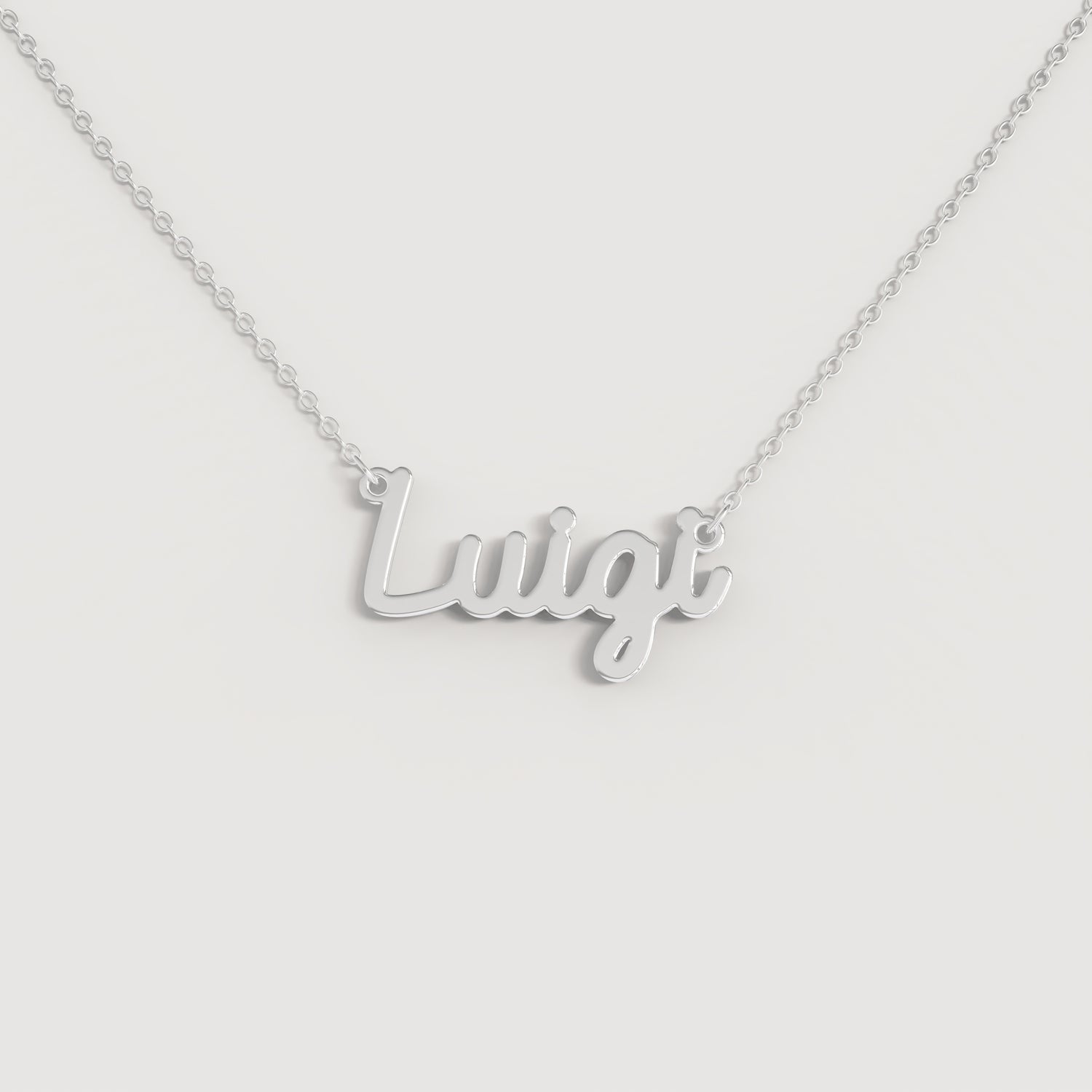 Collana Nome LUIGI DOODLE