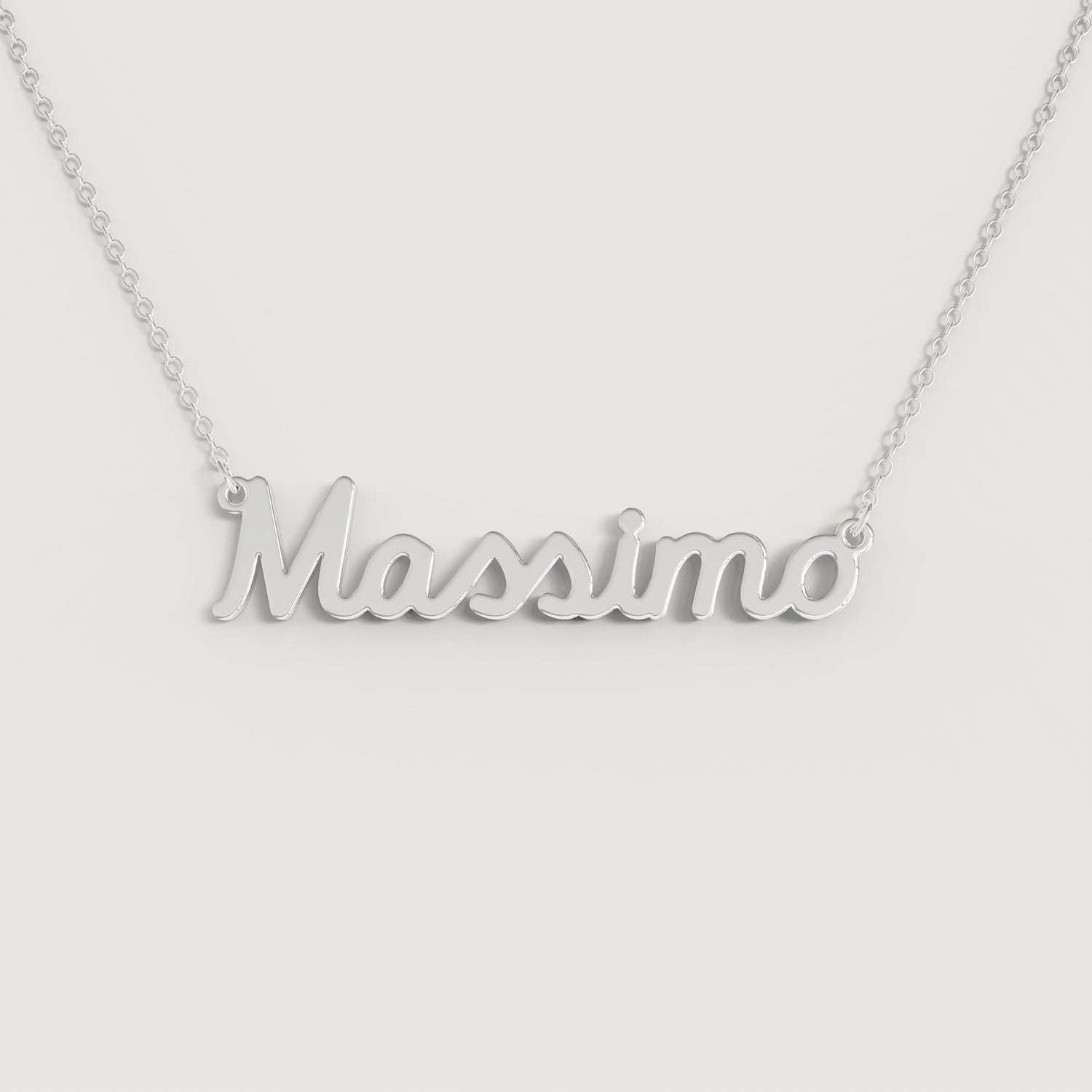 Collana Nome MASSIMO DOODLE