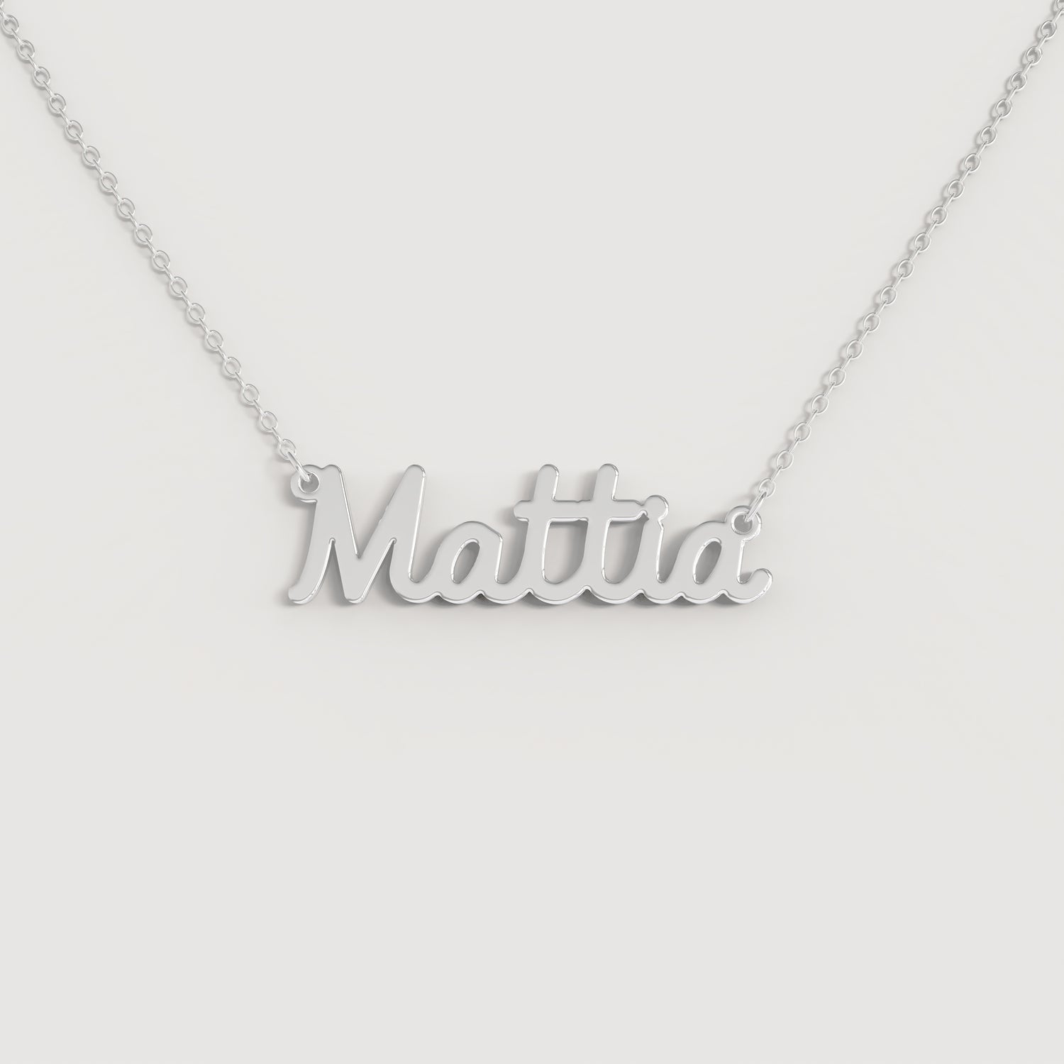 Collana Nome MATTIA DOODLE