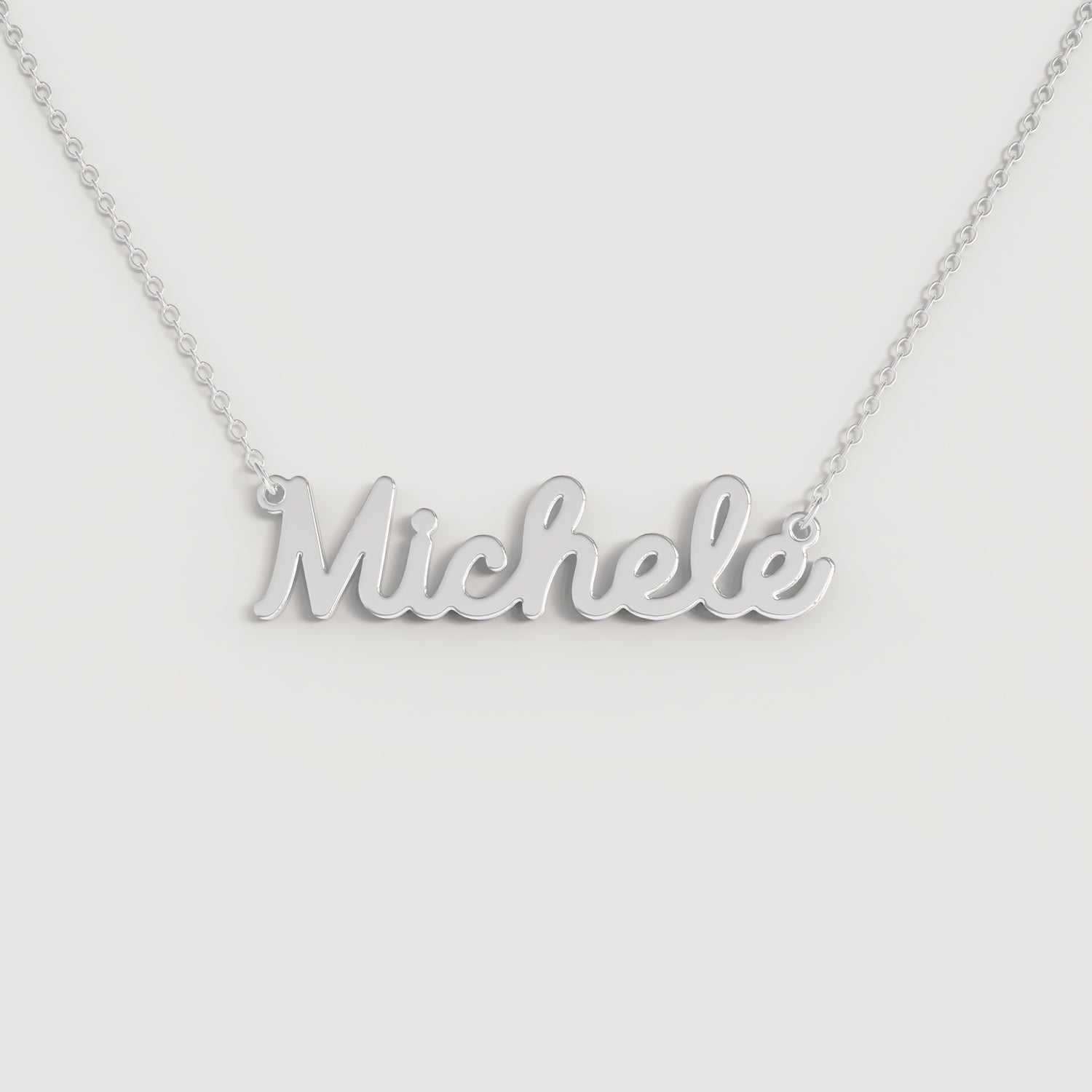 Collana Nome MICHELE DOODLE