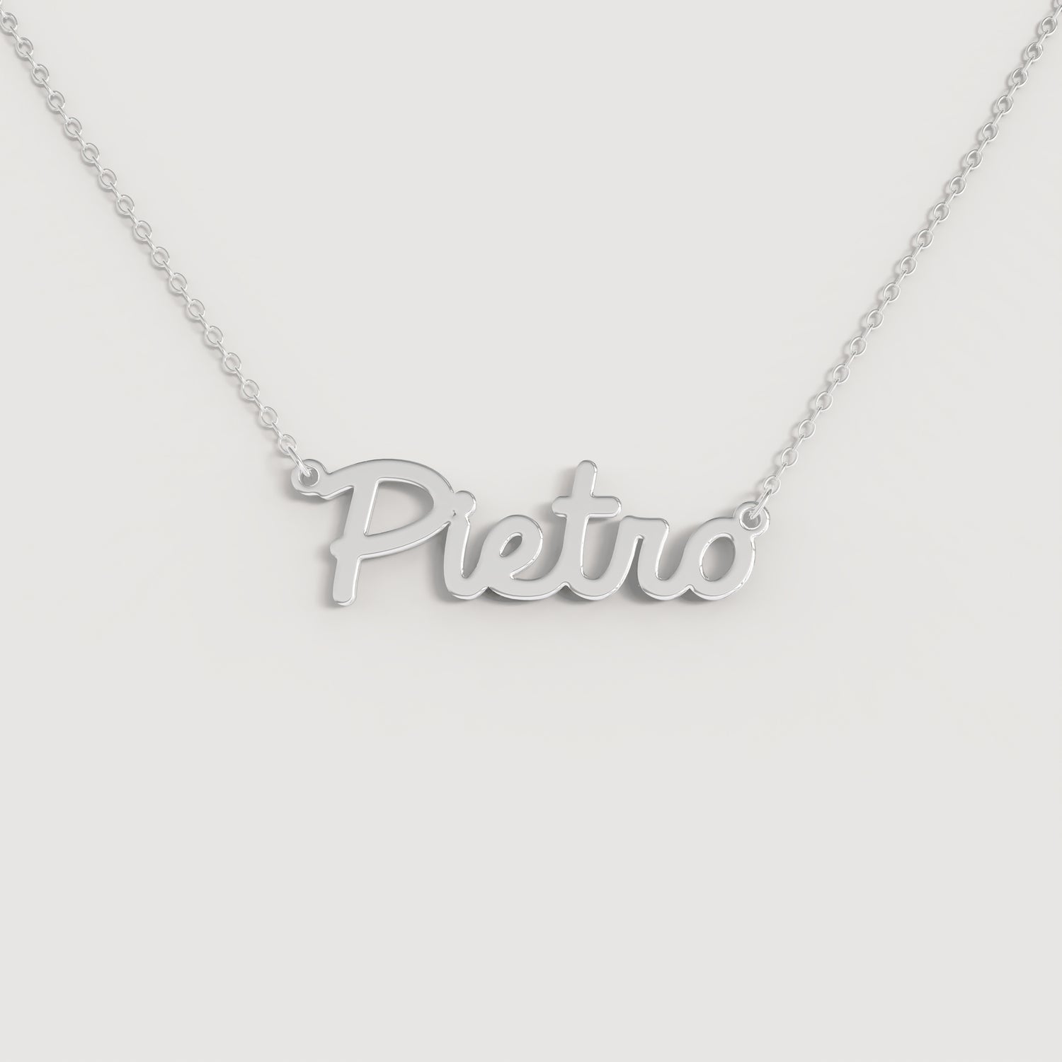 Collana Nome PIETRO DOODLE