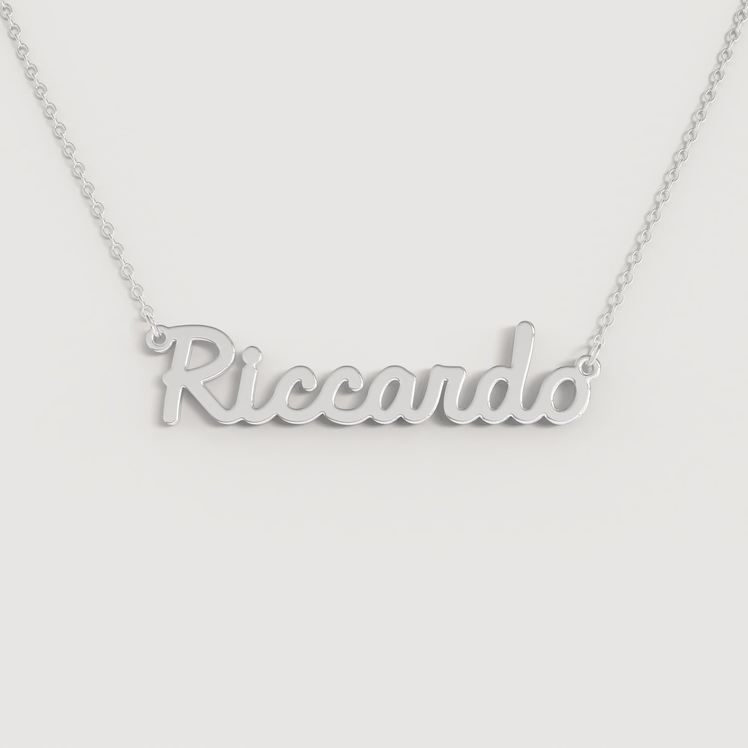 Collana Nome RICCARDO DOODLE