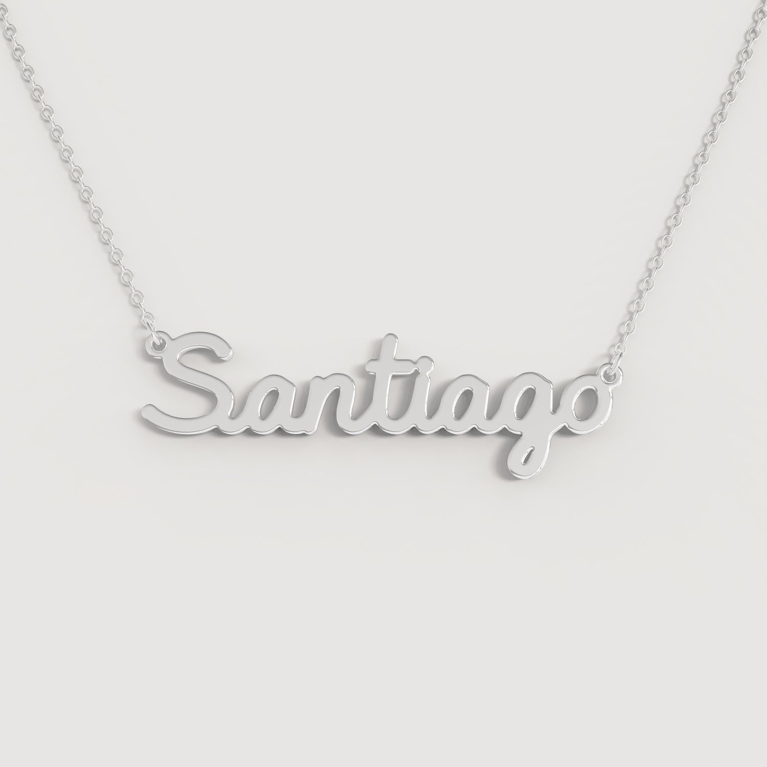 Collana Nome SANTIAGO DOODLE