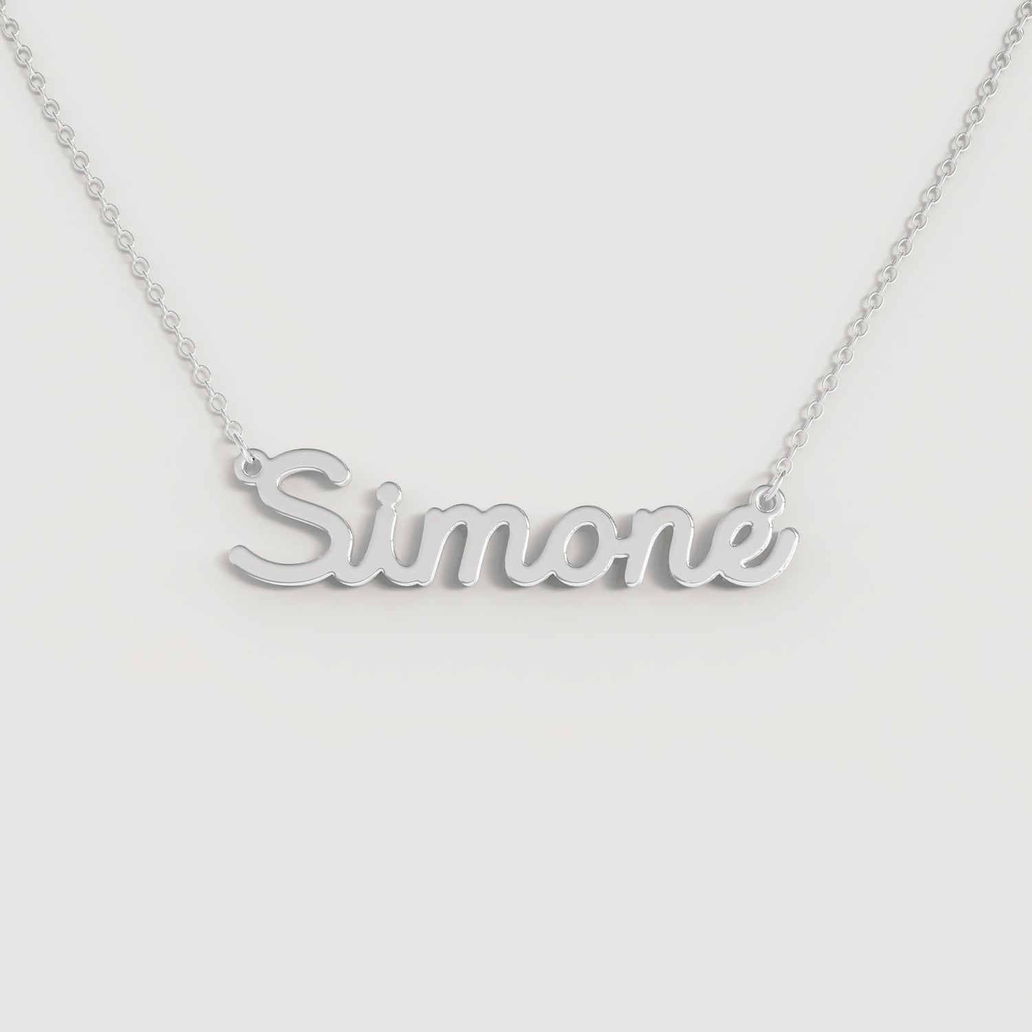 Collana Nome SIMONE DOODLE