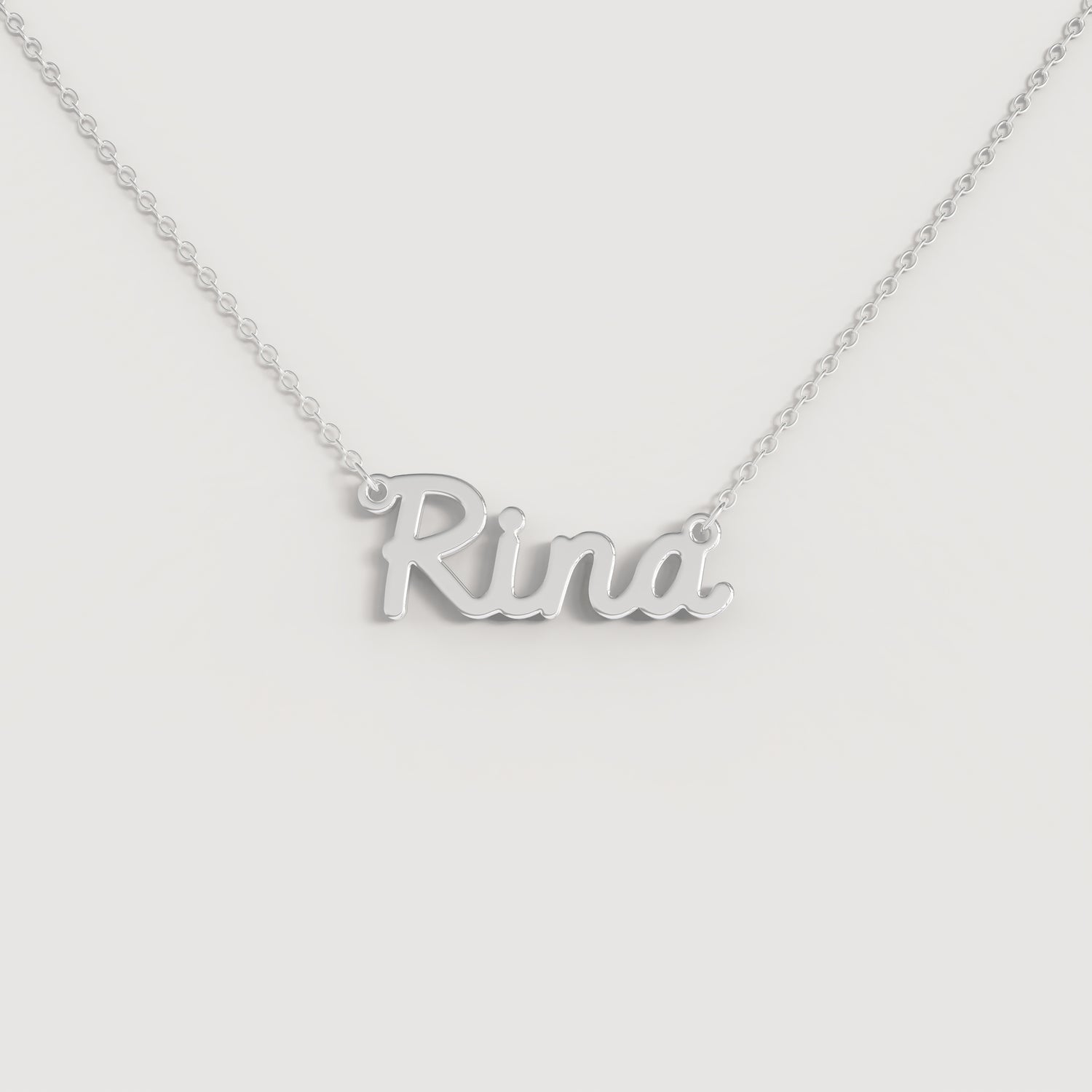 Collana Nome RINA DOODLE