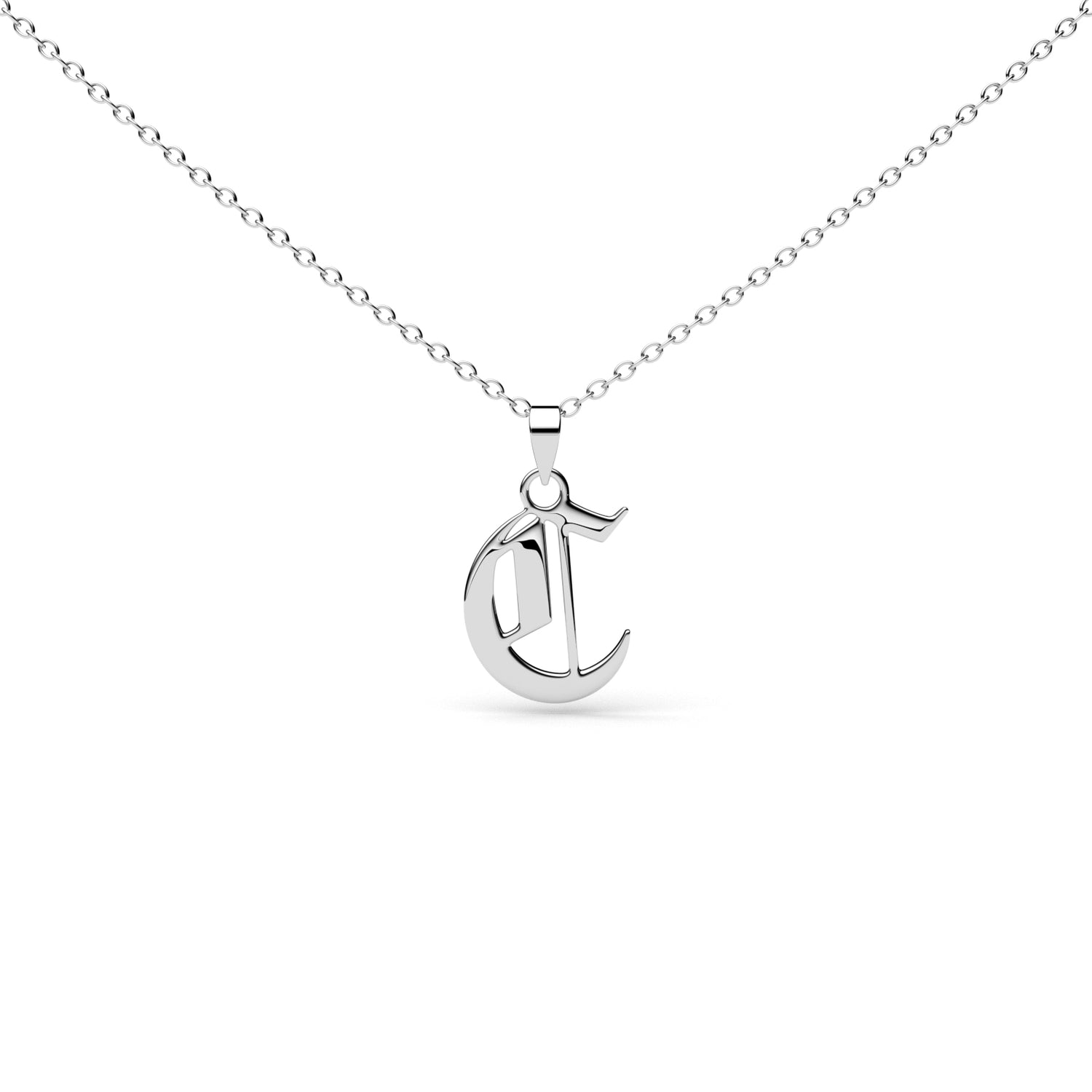 Collana Lettera C NOCTIS