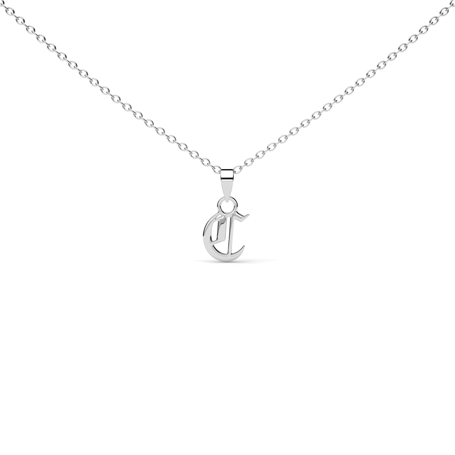 Collana Lettera C NOCTIS