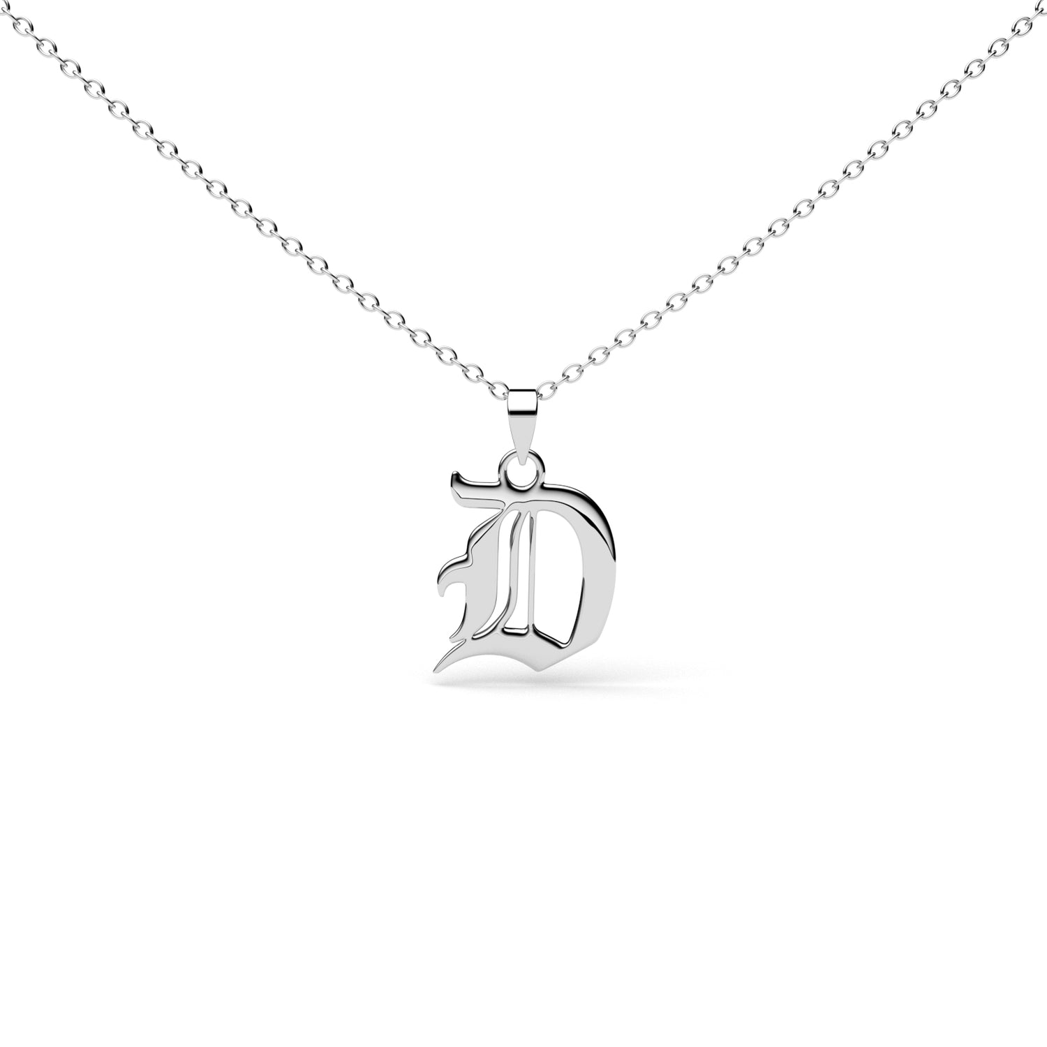 Collana Lettera D NOCTIS