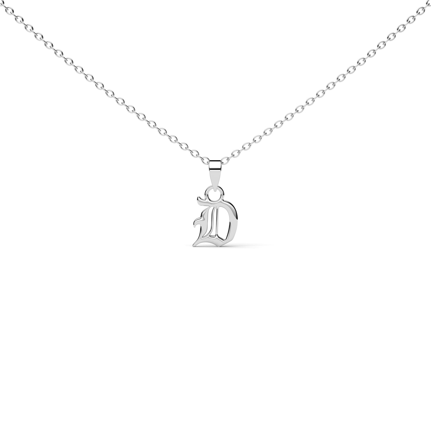 Collana Lettera D NOCTIS