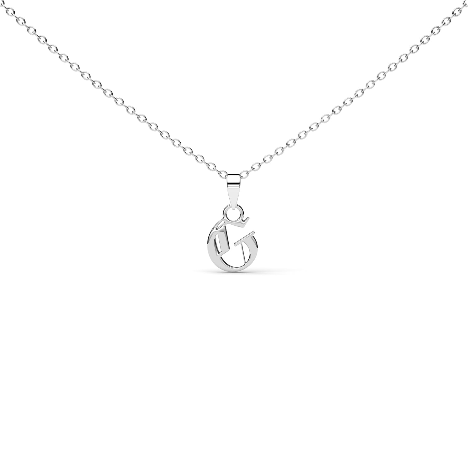 Collana Lettera G NOCTIS