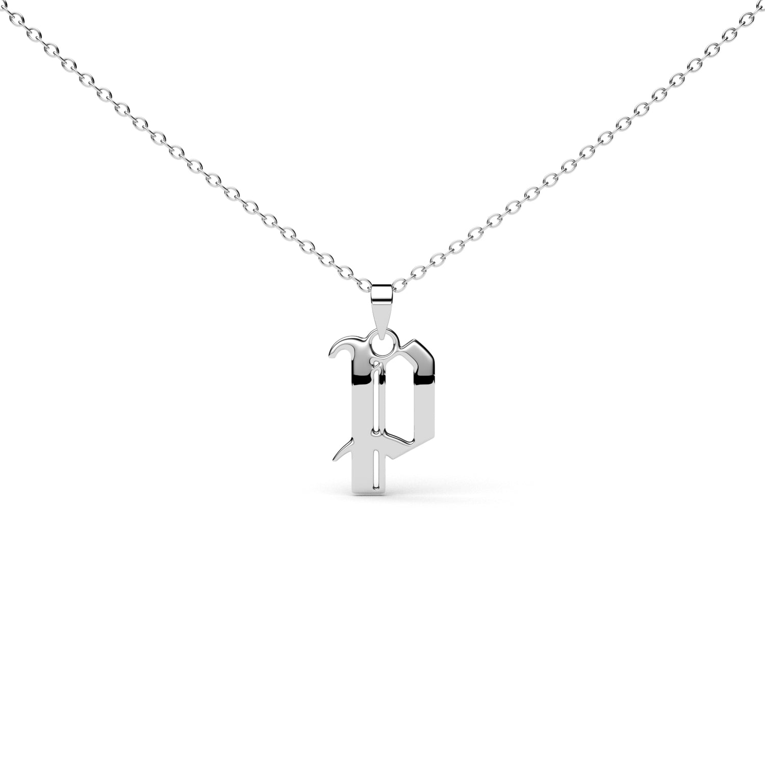 Collana Lettera P NOCTIS