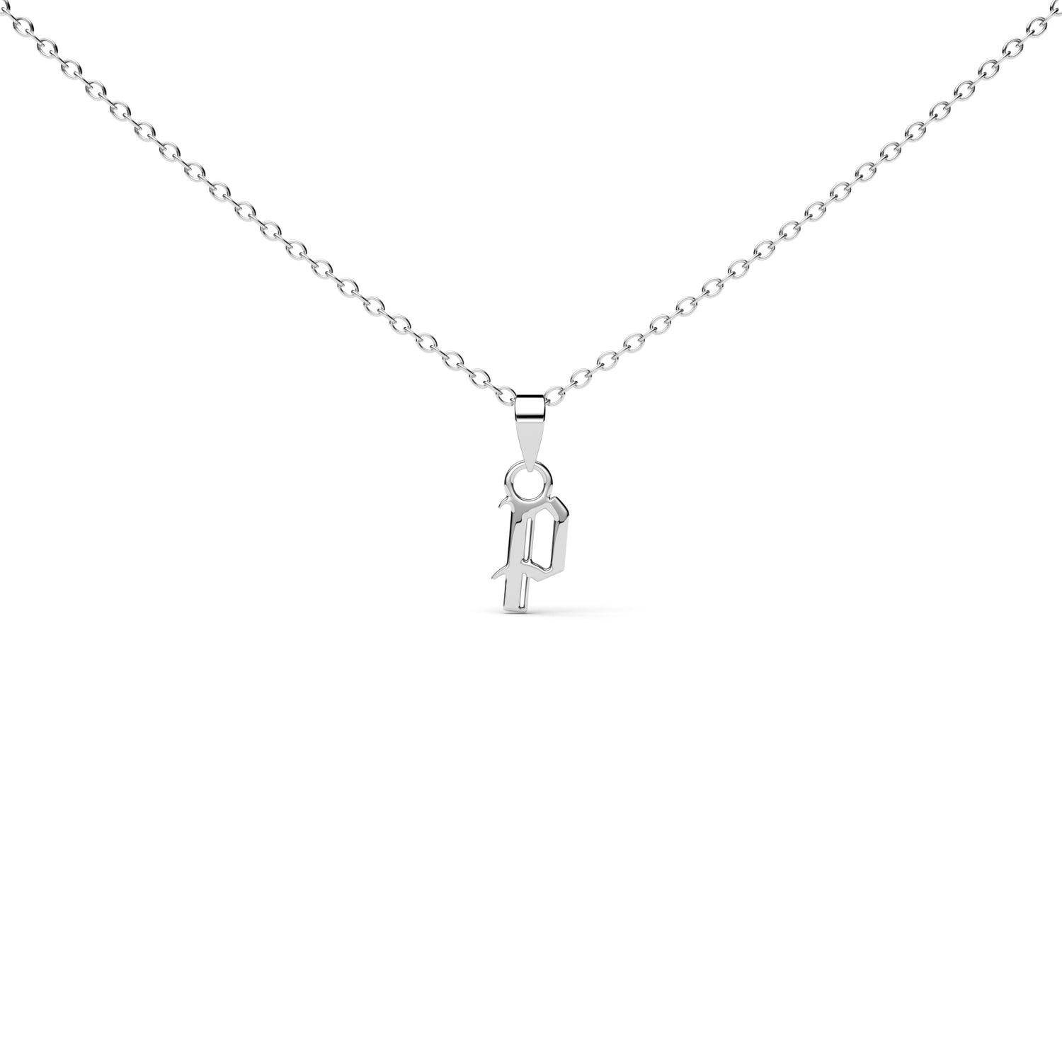 Collana Lettera P NOCTIS