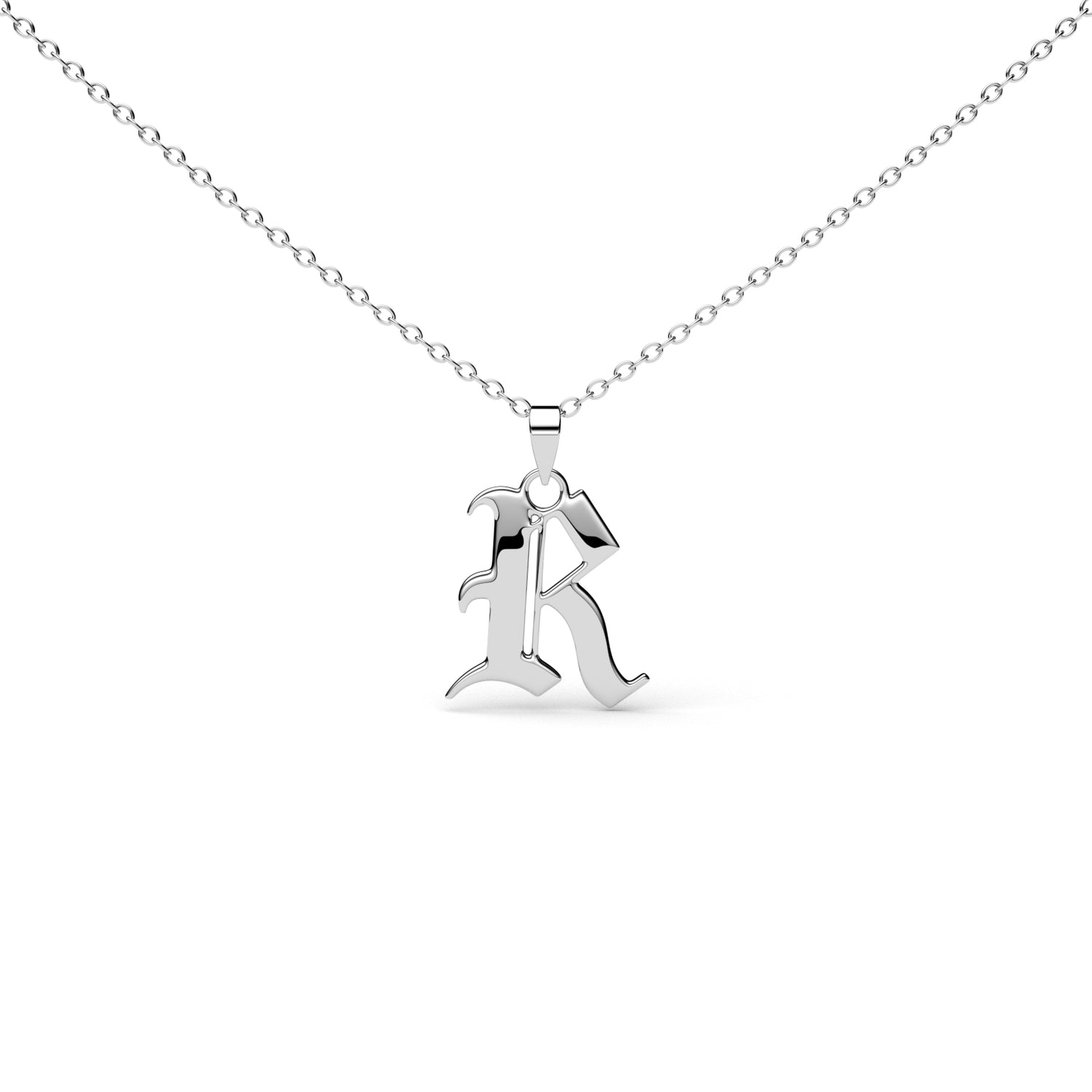 Collana Lettera R NOCTIS