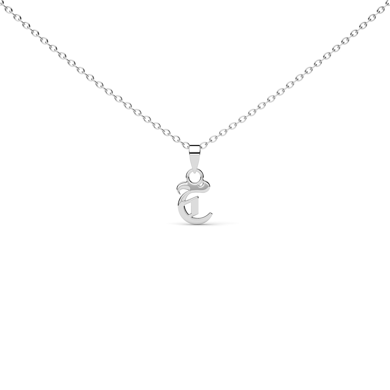 Collana Lettera T NOCTIS